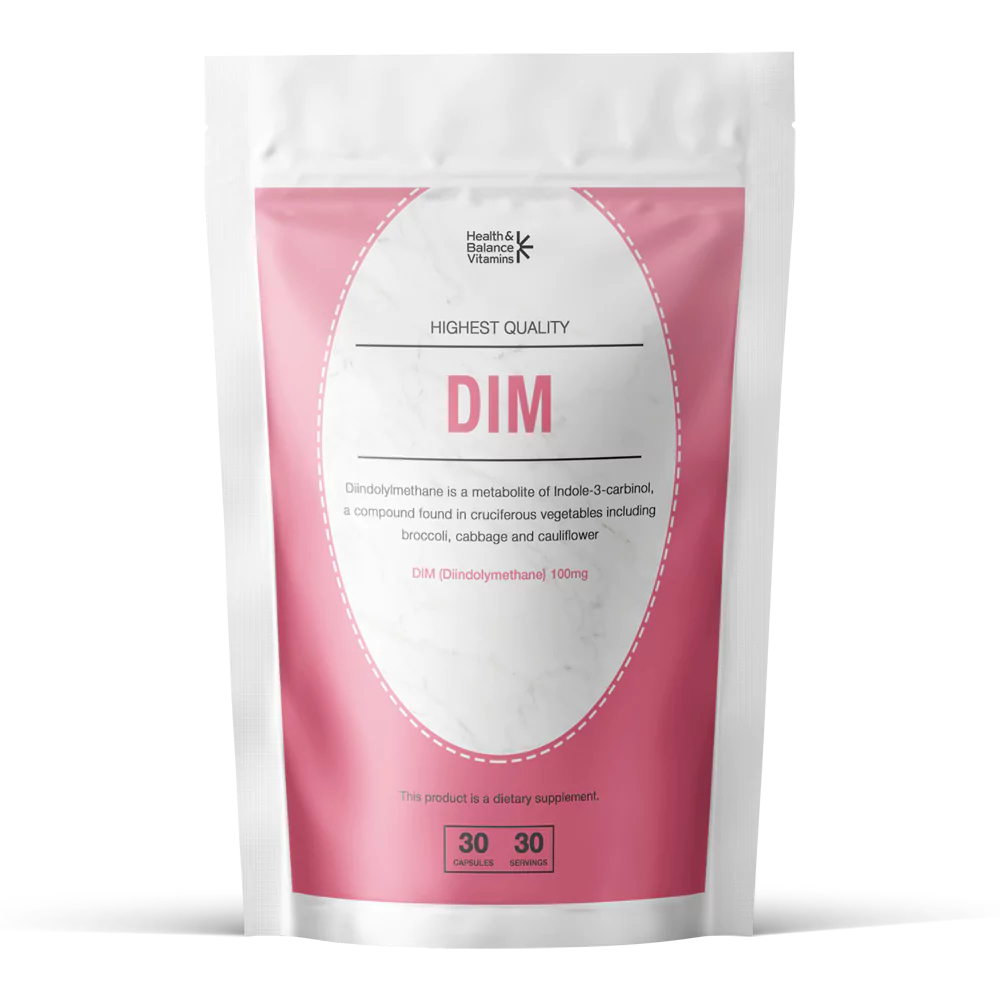 Dim Liquid DIM (Diindolylmethane) | (UK) Health & Balance Vitamins